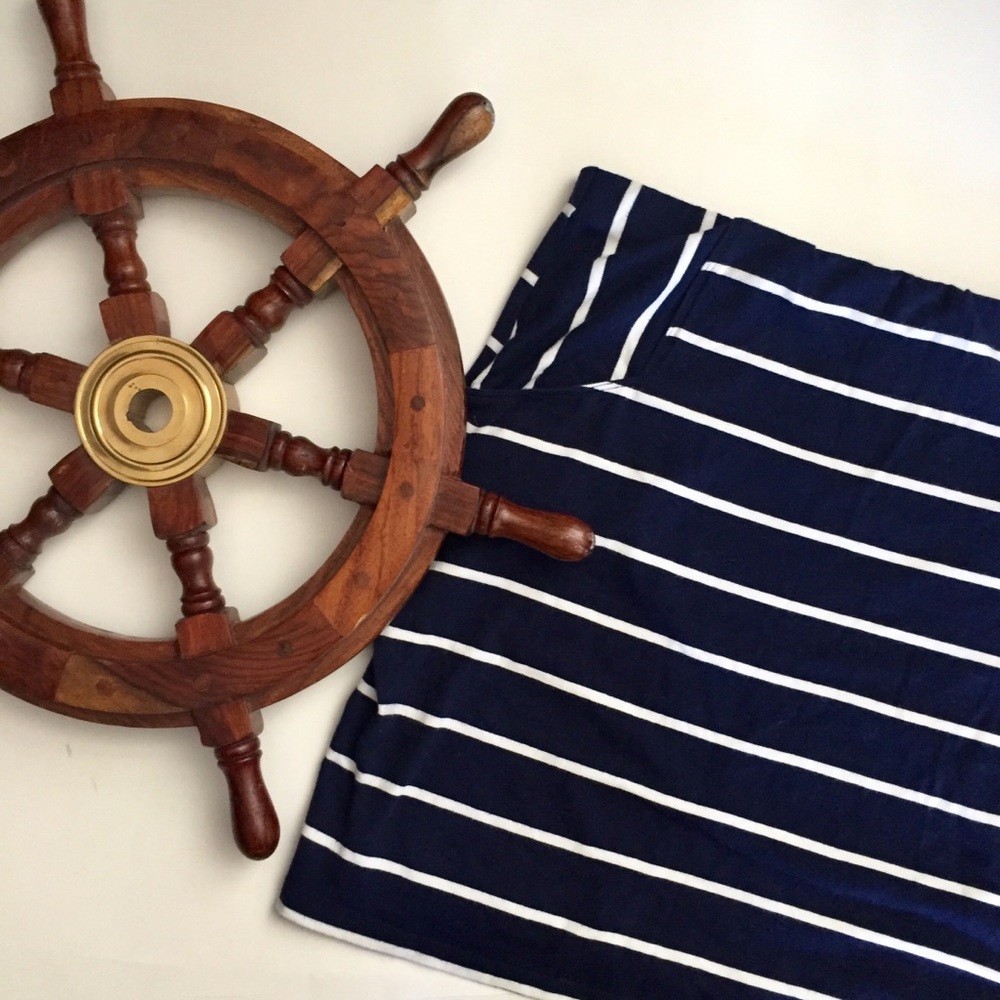 Xhilaration Nautical Skirt